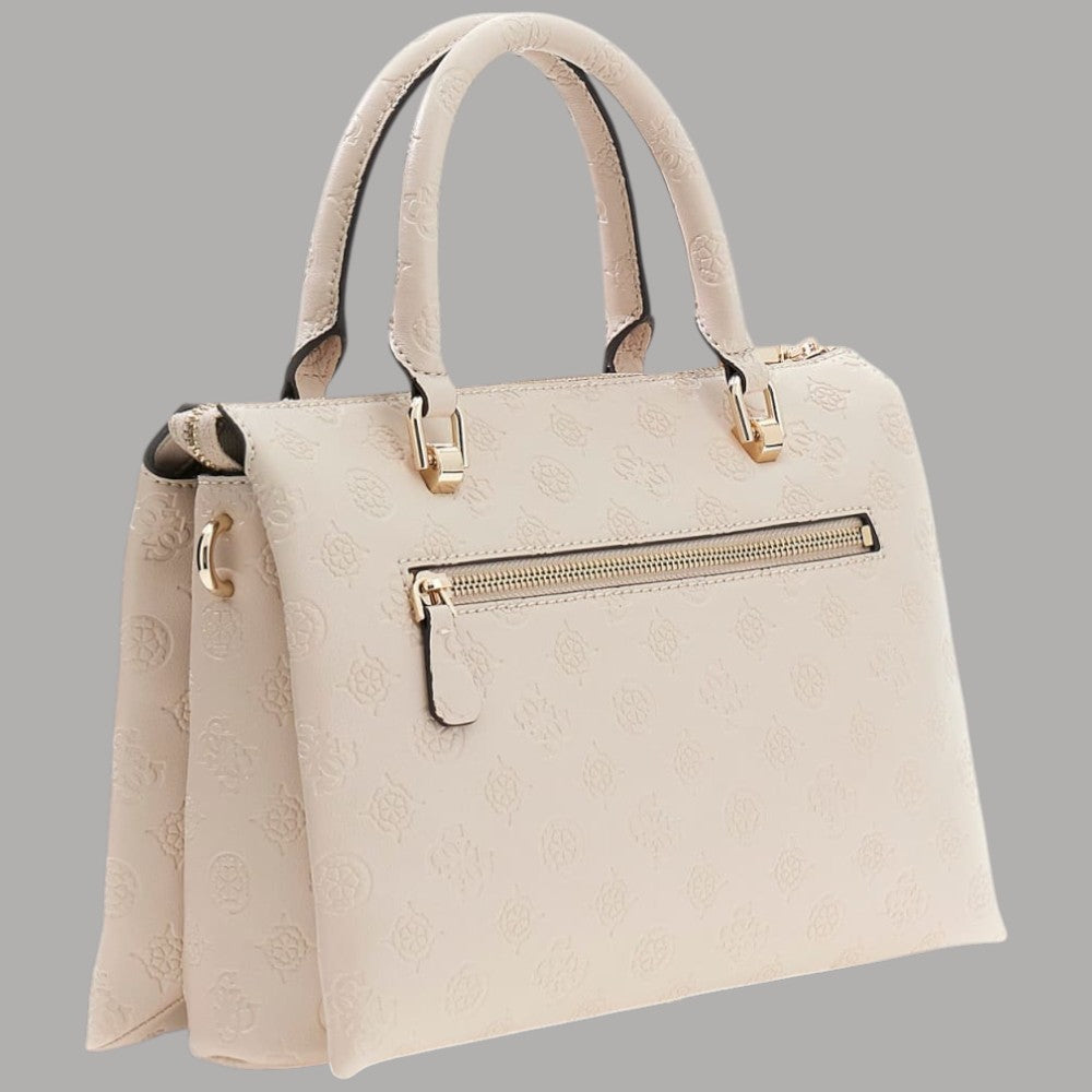 Guess Borsa Dita a Mano e Tracolla Logo 4G Peony Impresso - Prodotti di Classe