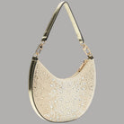 Guess Borsa Hobo con Strass Tasmin Eleganza Dorata - Prodotti di Classe