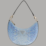 Guess Borsa Hobo con Strass Tasmin Eleganza Dorata - Prodotti di Classe