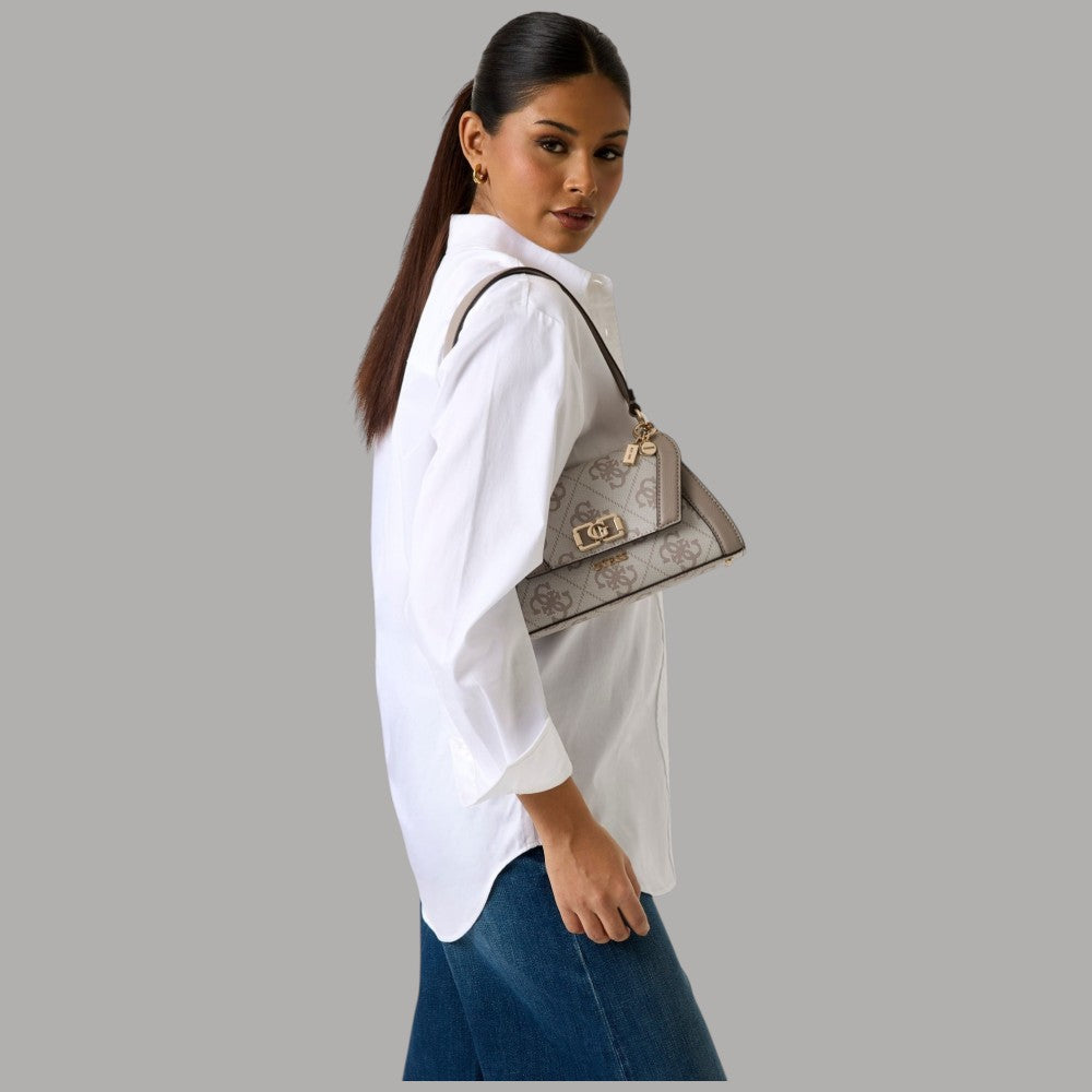 Guess Borsa Karnilla Spalla Tracolla Removibile Maxi Logo 4G - Prodotti di Classe
