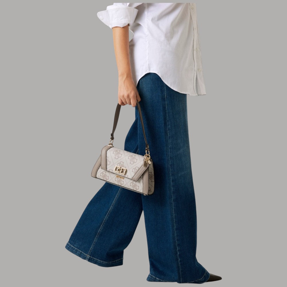 Guess Borsa Karnilla Spalla Tracolla Removibile Maxi Logo 4G - Prodotti di Classe