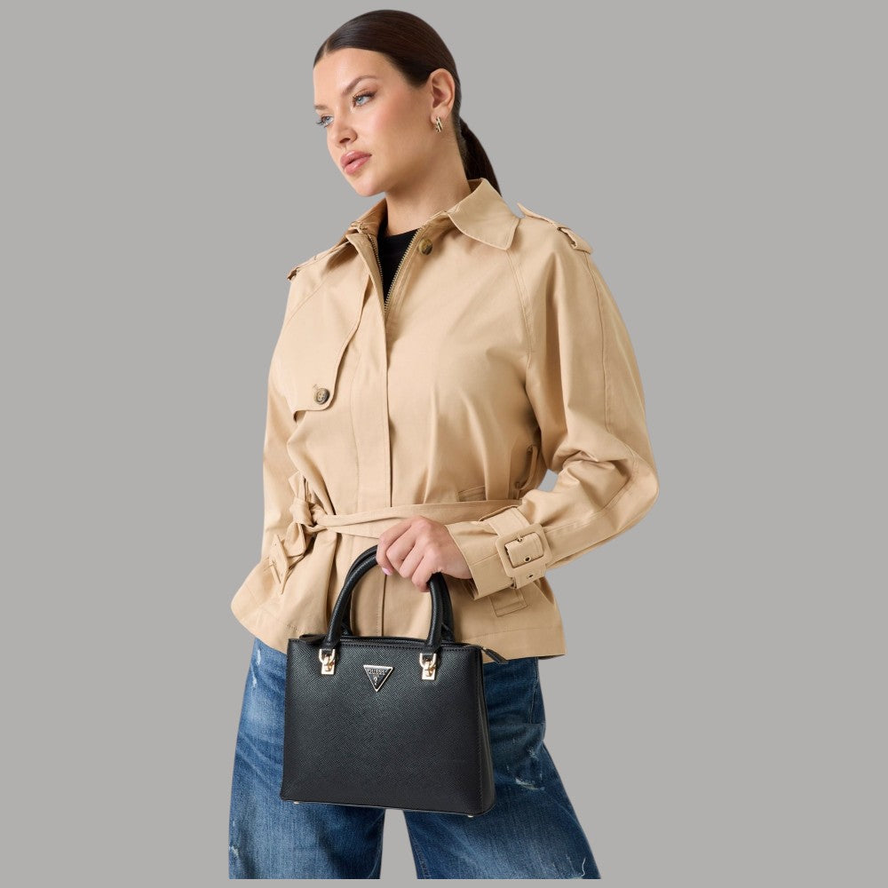 Guess Borsa Noelle: Saffiano Mano e Tracolla Chic - Prodotti di Classe