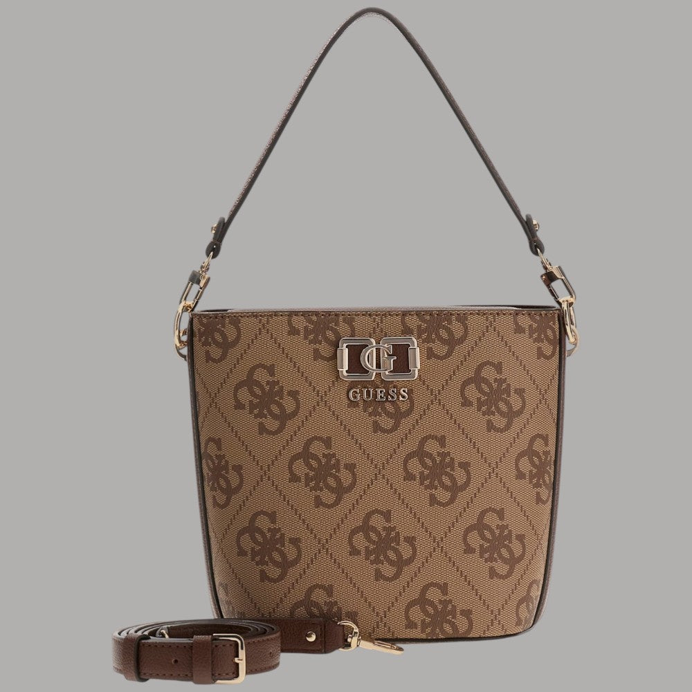 Guess Borsa Secchiello Karnilla 4G con Tracolla Removibile - Prodotti di Classe