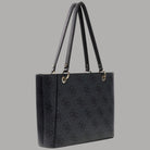 Guess Borsa Shopper Noelle con Logo Dorato, Charm Removibile - Prodotti di Classe