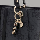 Guess Borsa Shopper Noelle con Logo Dorato, Charm Removibile - Prodotti di Classe