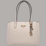 Borsa shopping Guess Anise Stone con manici e ciondolo con zip