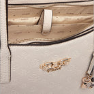 Guess Borsa Shopping Anise a Tre Scomparti con Logo Peoni - Prodotti di Classe