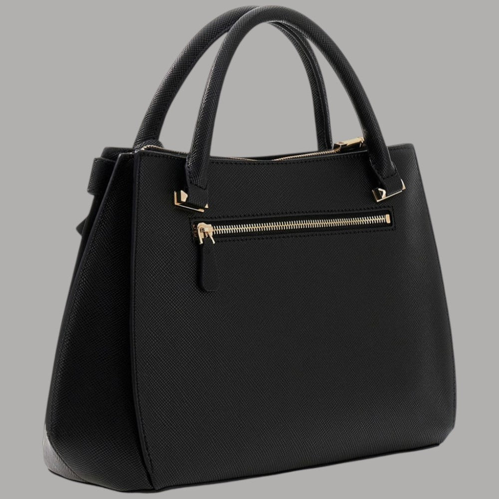 Guess Borsa a Mano Serenova in Saffiano con Charm Rimovibili - Prodotti di Classe