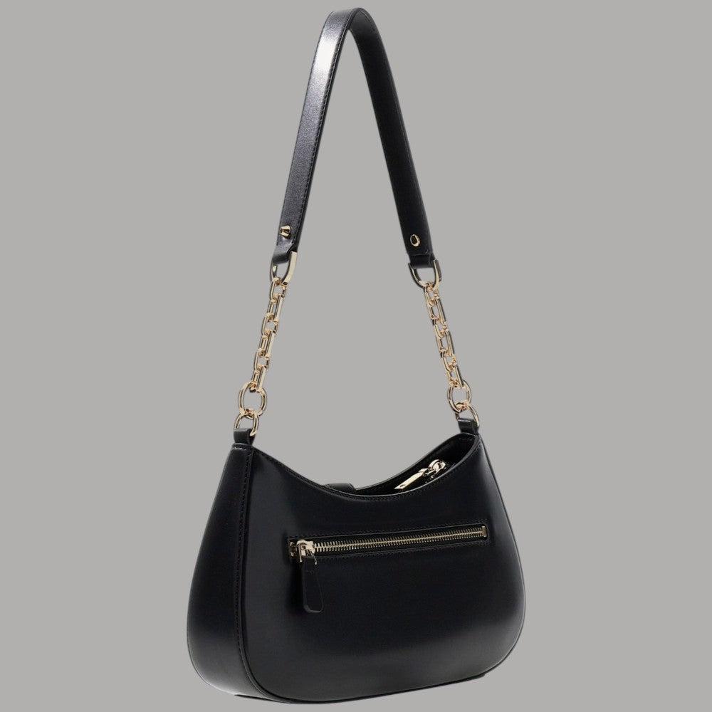 Guess Borsa a Spalla Carrie in Similpelle con Logo e Zip dorata - Prodotti di Classe