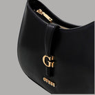 Guess Borsa a Spalla Carrie in Similpelle con Logo e Zip dorata - Prodotti di Classe