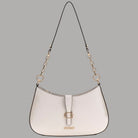Guess Borsa a Spalla Carrie in Similpelle con Logo e Zip dorata - Prodotti di Classe
