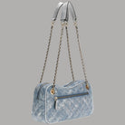 Guess Borsa a Tracolla Giully Denim Glitterato Elegante - Prodotti di Classe