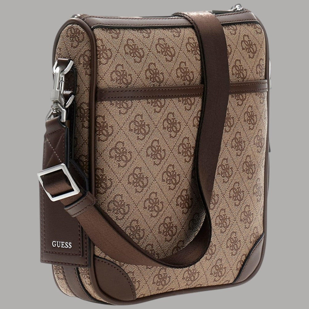 Guess Borsello Uomo Milano in Similpelle con Logo e Tracolla - Prodotti di Classe
