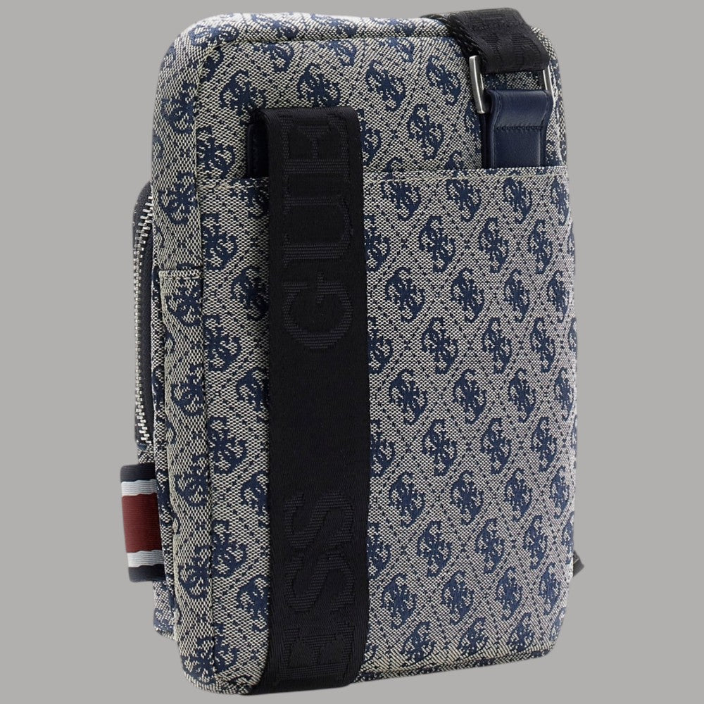 Guess Borsello da Uomo Boston 4G Logo con Tracolla Regolabile - Prodotti di Classe