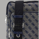 Guess Borsello da Uomo Boston 4G Logo con Tracolla Regolabile - Prodotti di Classe