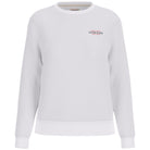 Guess Jeans felpa bianca Mini logo AMERICA SWEAT W4YQ07KC811G011 Felpe Guess Jeans