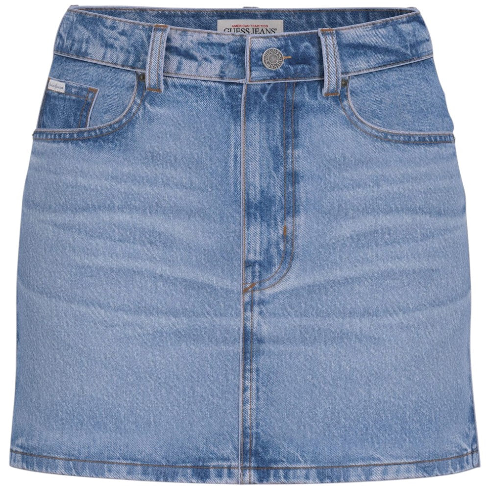 Guess Jeans minigonna in denim W5GD0Q D5M4A GJER Gonne Guess Jeans