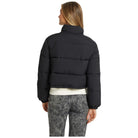 Guess Jeans piumino puffer cropped nero W4BL20 WGII2 JBLK Giubbini Guess Jeans