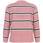 Guess Jeans pullover rosa a righe W4BR09 Z3HM1 S61I Maglieria Guess Jeans