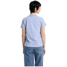 Guess Jeans t-shirt a righe logo ricamato W4BI53 KCIE1 S75Z T-shirt Guess Jeans