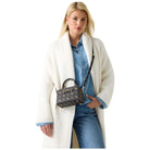 Guess Mini borsa a mano Silia 4G logo peony HWGP9890760ESL Borse Guess