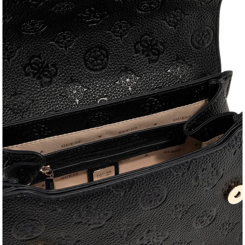 Guess Mini tracolla Cresidia 4G logo peony HWPD9888210BLO Borse Guess