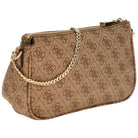 Guess Mini tracolla marrone Noelle 4G logo NOELLE II HWBG96 72710 LGW Borse Guess