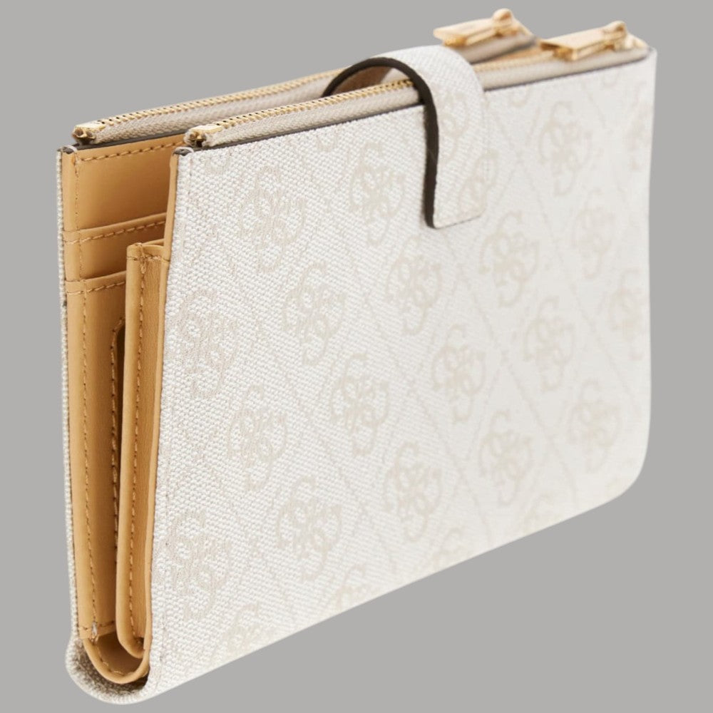 Guess Portafoglio Donna Laurel 4G con Zip - Prodotti di Classe