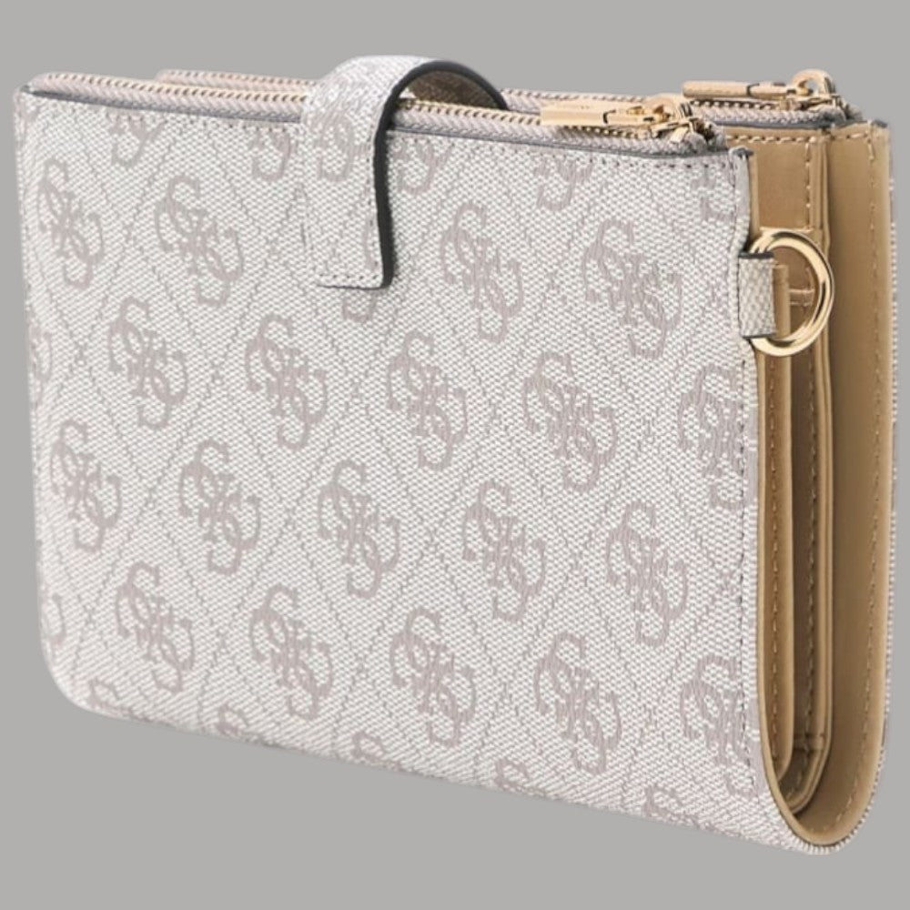 Guess Portafoglio Donna Laurel 4G con Zip - Prodotti di Classe