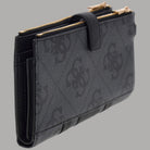 Guess Portafoglio Donna Laurel con Logo 4G e Zip Dorata - Prodotti di Classe