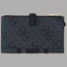 Guess Portafoglio Donna Laurel con Logo 4G e Zip Dorata - Prodotti di Classe