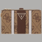 Guess Portafoglio Donna Laurel con Logo 4G e Zip Dorata - Prodotti di Classe