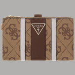 Guess Portafoglio Donna Laurel con Logo 4G e Zip Dorata - Prodotti di Classe