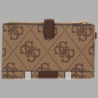Guess Portafoglio Donna Laurel con Logo 4G e Zip Dorata - Prodotti di Classe