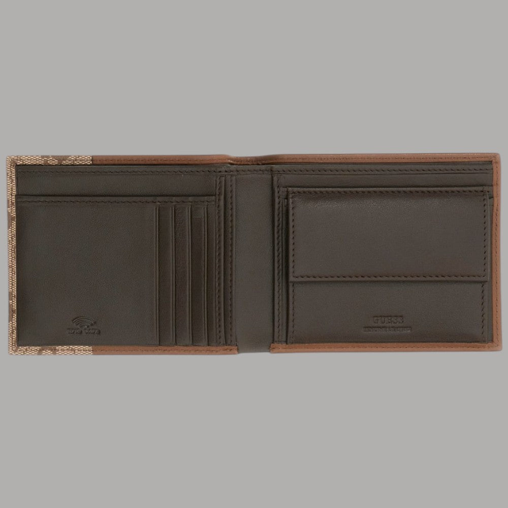 Guess Portafoglio Uomo Milano 4G in Pelle con Scomparti Multipli - Prodotti di Classe