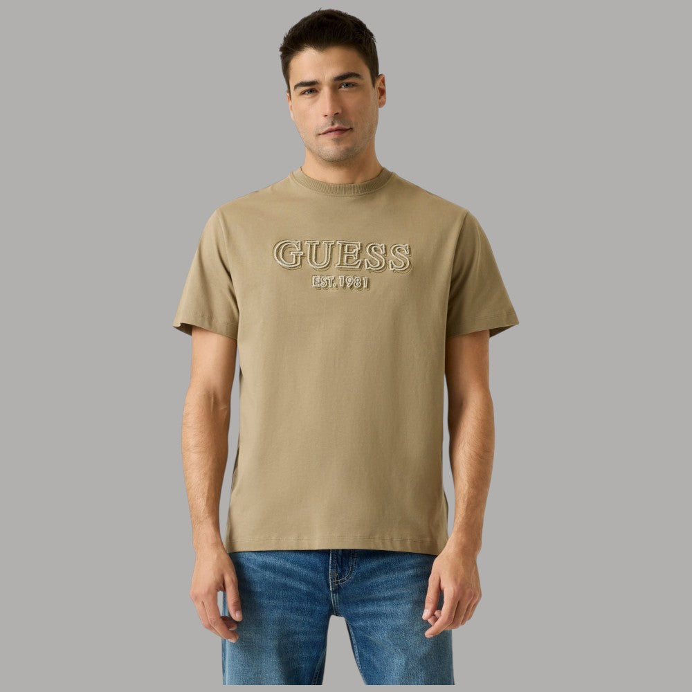 Guess t-shirt regular con logo ricamato M6RI22K8FQ4 - Prodotti di Classe