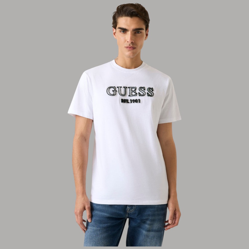 Guess t-shirt regular con logo ricamato M6RI22K8FQ4 - Prodotti di Classe