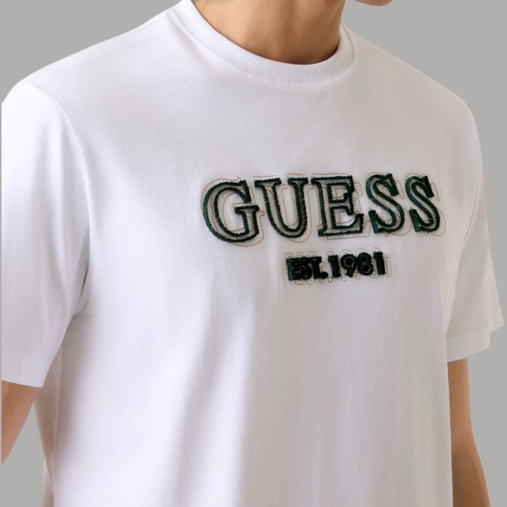 Guess t-shirt regular con logo ricamato M6RI22K8FQ4 - Prodotti di Classe