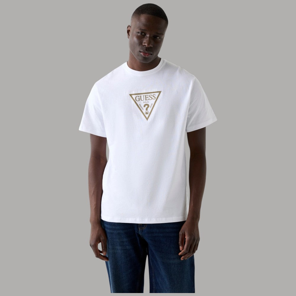Guess t-shirt regular logo triangolare M6RI23K8FQ4 - Prodotti di Classe