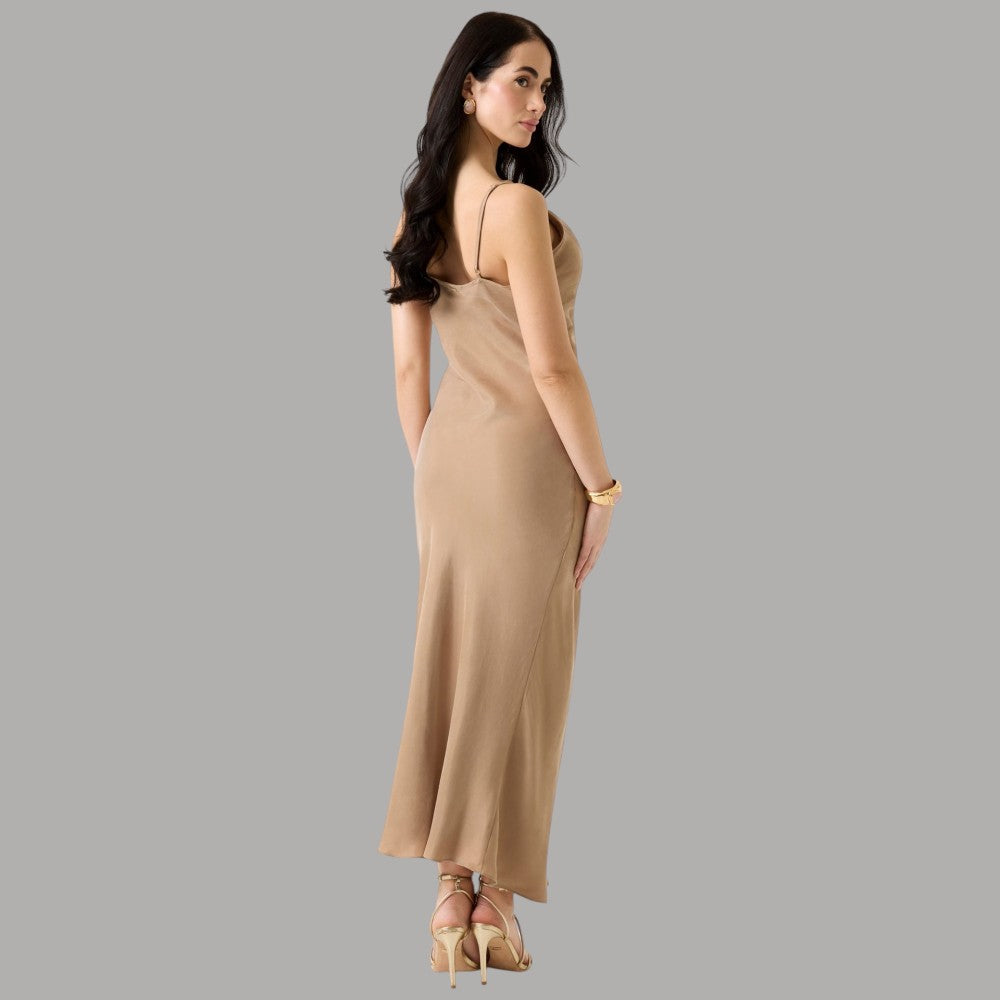 Guess Vestito midi in satin AKILINA W6GK94W2266 - Prodotti di Classe