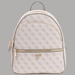 Guess Zaino Donna Manhattan Logo 4G Ecopelle Metalleria Oro - Prodotti di Classe
