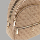 Guess Zaino Donna Manhattan Logo 4G Ecopelle Metalleria Oro - Prodotti di Classe