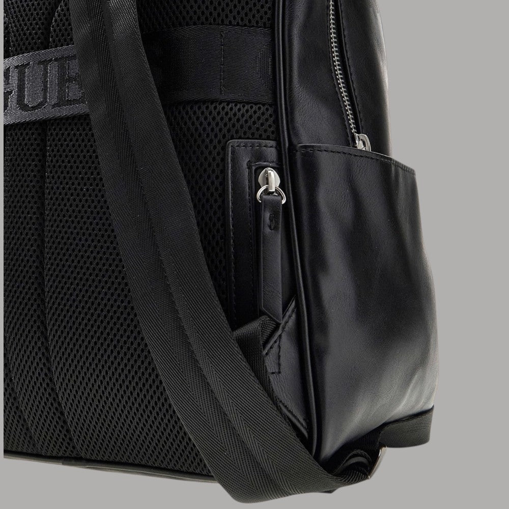 Guess Zaino Torino Nero: Eleganza in Similpelle con Tasche Multiple - Prodotti di Classe