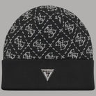 Guess berretto nero con logo 4G in misto seta M5BZ18 Z0442 FJAJ - Prodotti di Classe