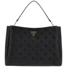 Guess borsa a mano nera 4G Logo peony TISHA HWPD7764070BLO Borse Guess