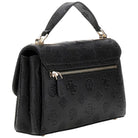Guess borsa a mano nera 4G Logo peony TISHA HWPD7764200BLO Borse Guess