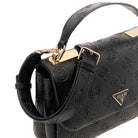 Guess borsa a mano nera 4G Logo peony TISHA HWPD7764200BLO Borse Guess