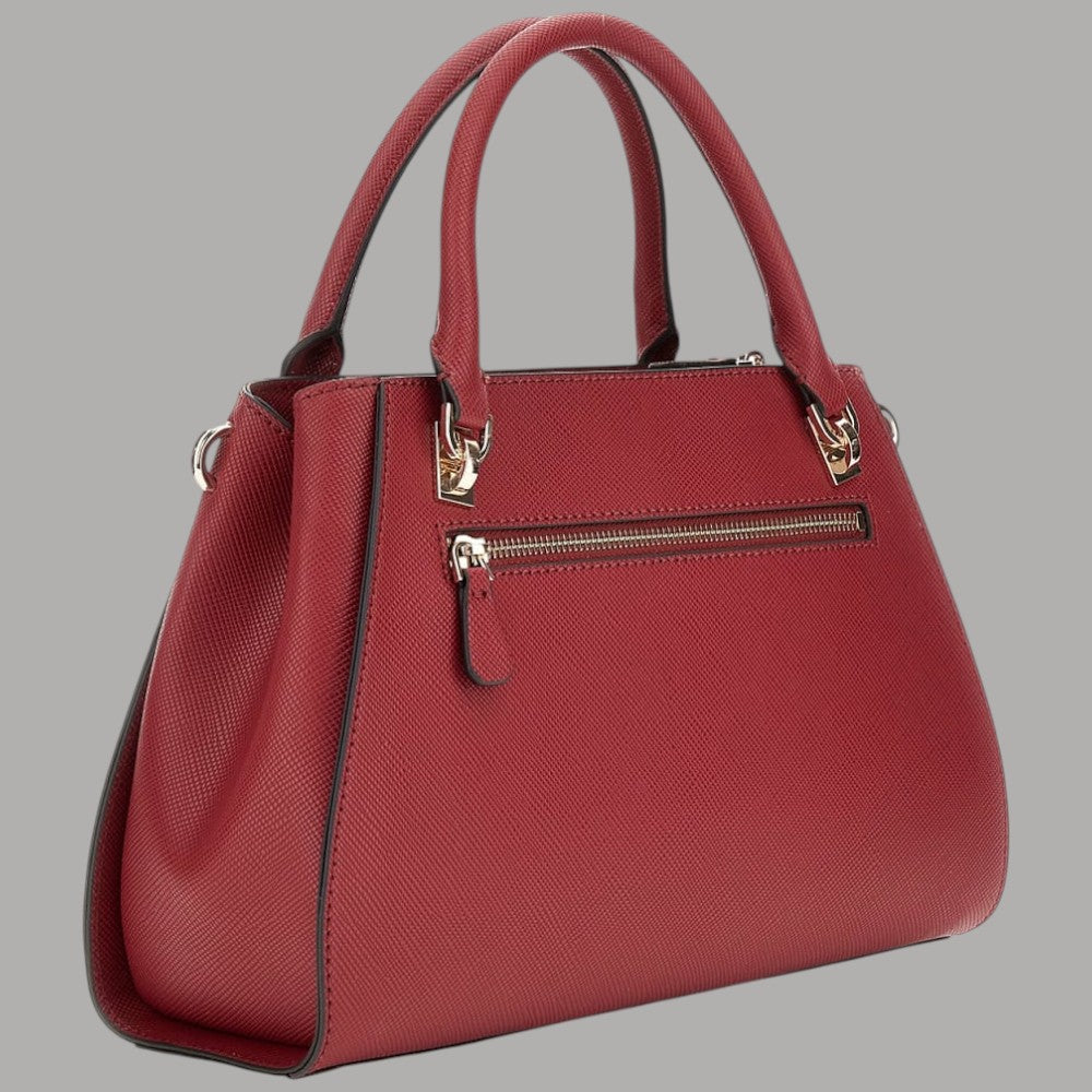 Guess borsa a mano rossa saffiano NOELLE HWZG96 72070 GAR - Prodotti di Classe