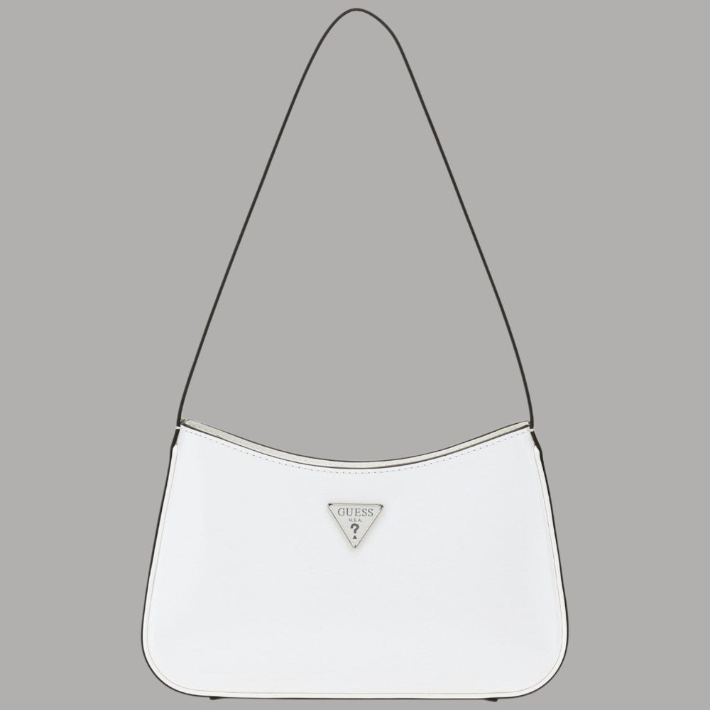 Guess borsa a spalla Arnela, finitura lucida, simil pelle elegante - Prodotti di Classe