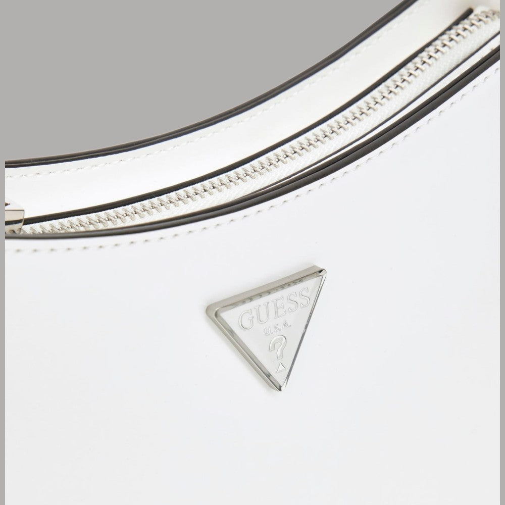 Guess borsa a spalla Arnela, finitura lucida, simil pelle elegante - Prodotti di Classe